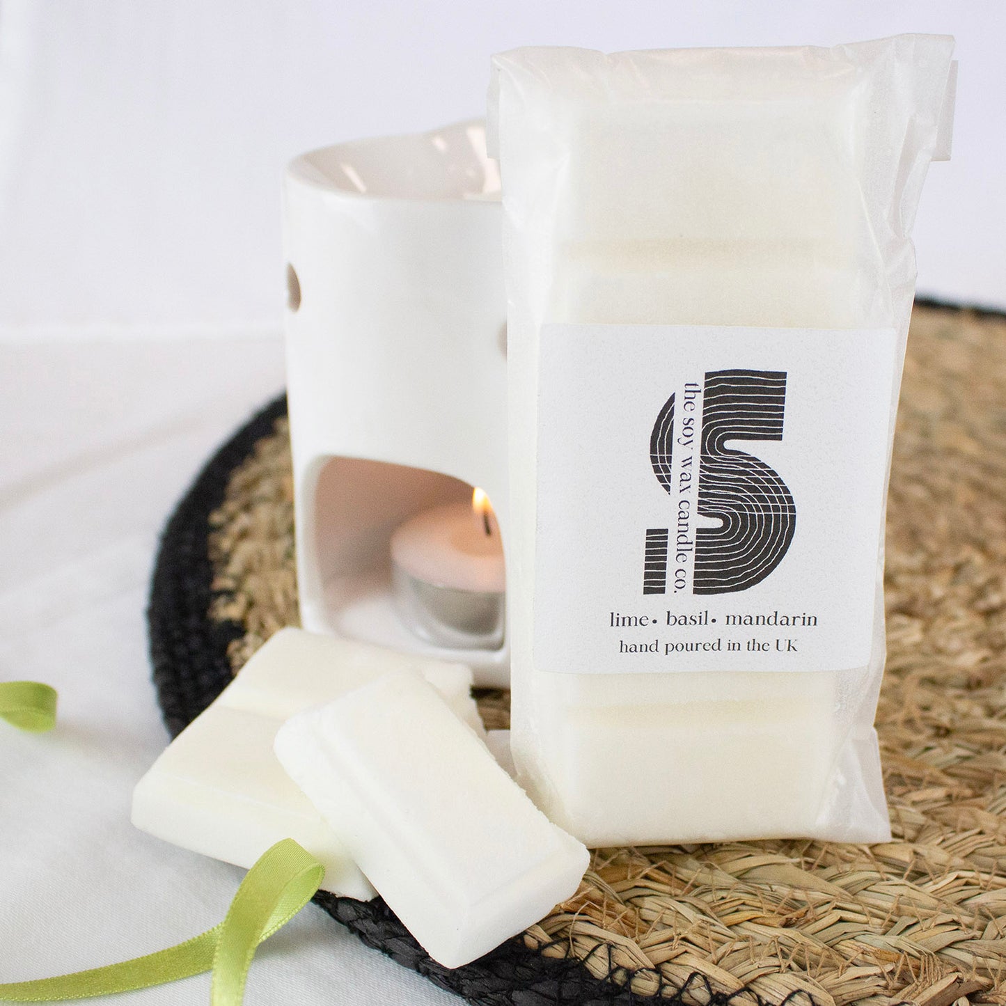 Lime, Basil & Mandarin Melt Bar