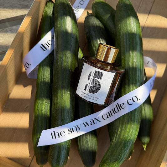 Earl Grey and Cucumber Reed Diffuser, hand-poured in Essex