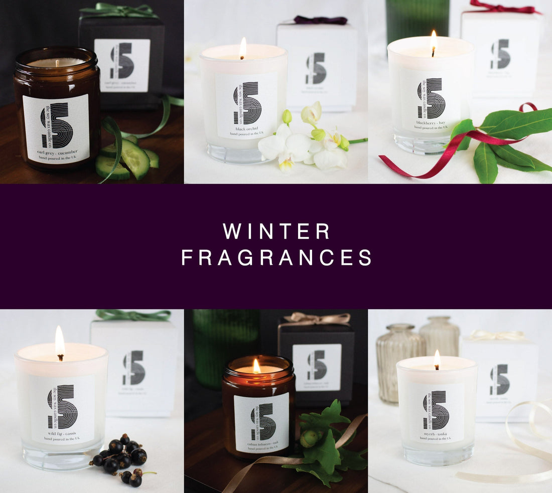 The Soy Wax Candle Company Winter Fragrances