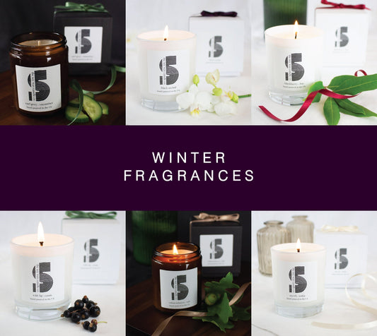 The Soy Wax Candle Company Winter Fragrances