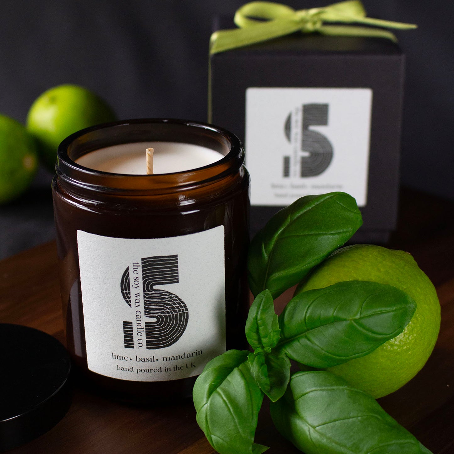 Lime, Basil & Mandarin Candle