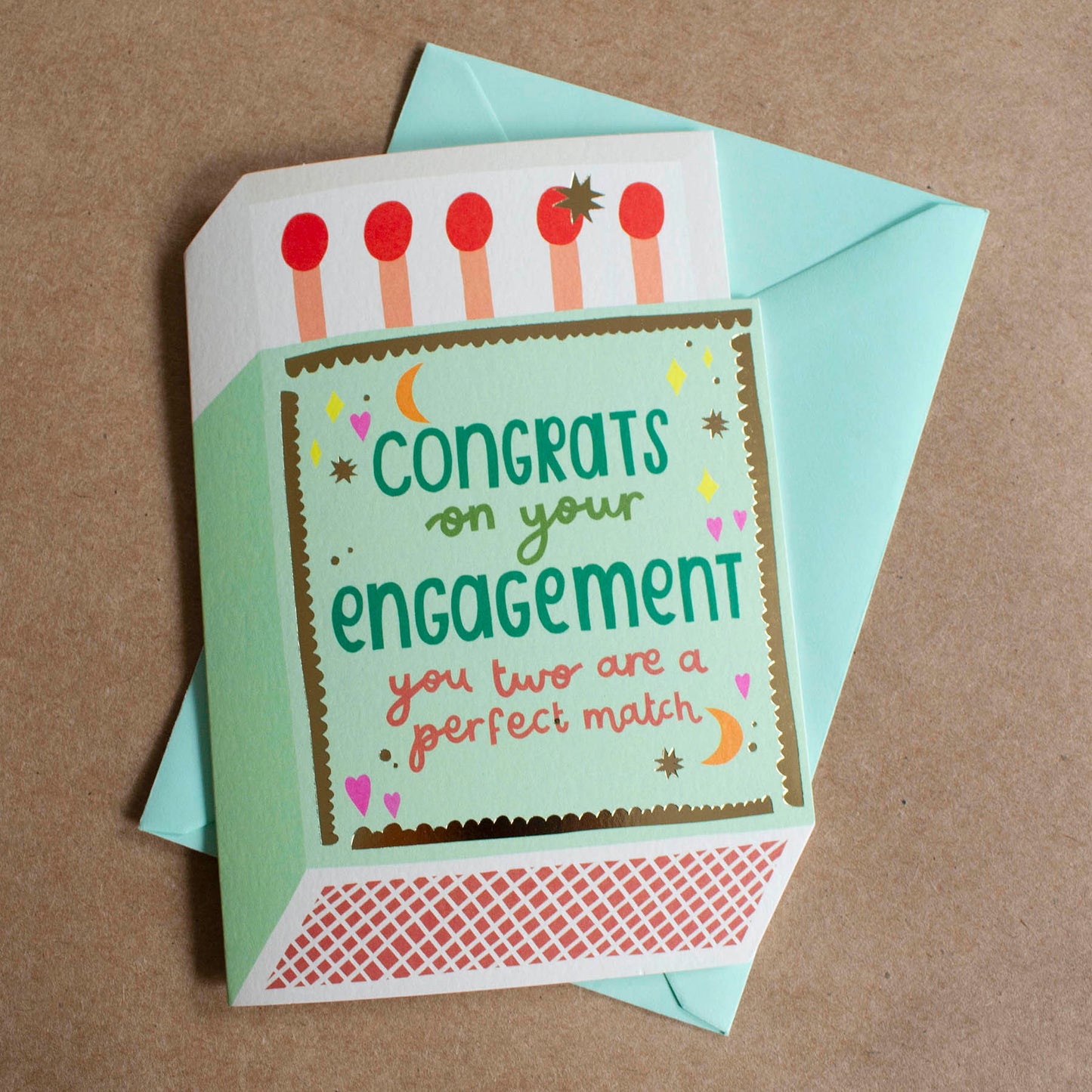 Congrats on Your Engagement Greetings Card
