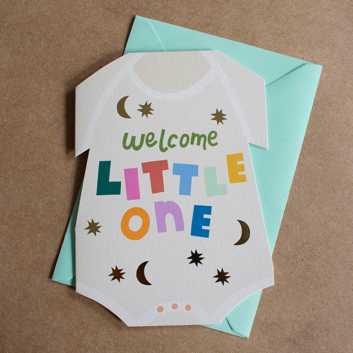Welcome Little One Greetings Card