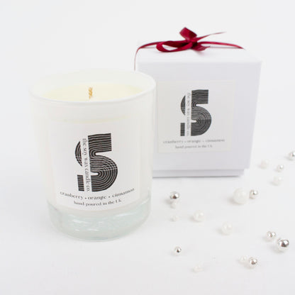 Cranberry, Orange & Cinnamon Candle
