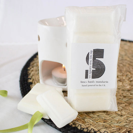 Lime, Basil & Mandarin Melt Bar